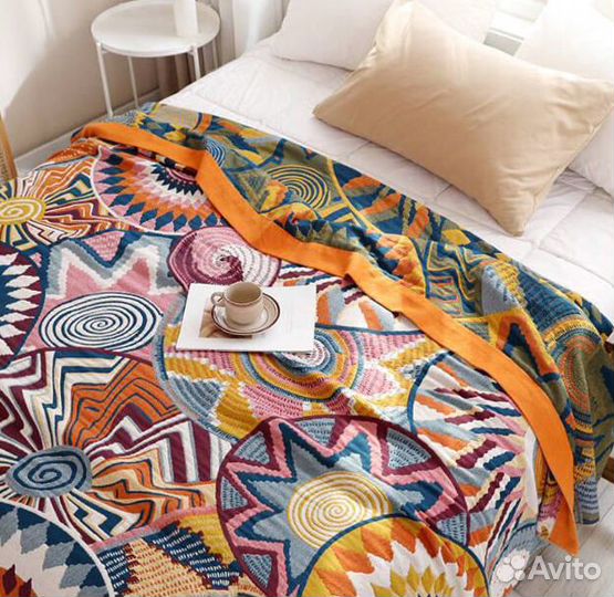 Покрывало 230х250 Люкс качество муслиновый хлопок