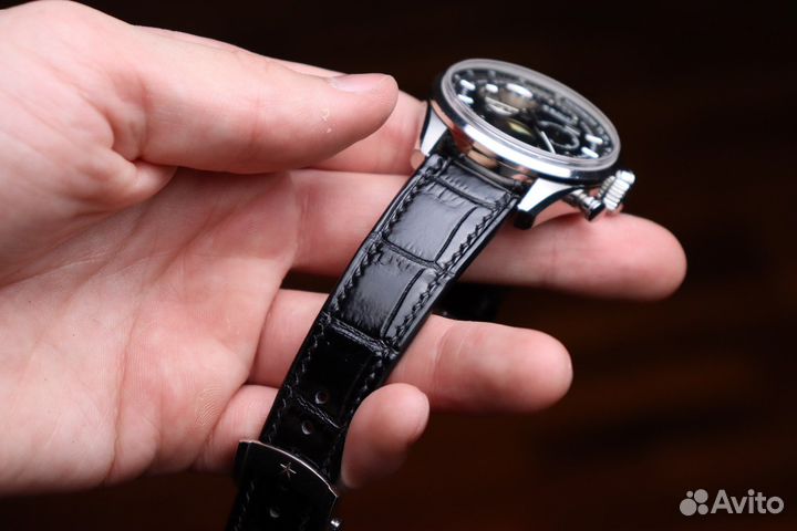 Ремешок для часов zenith из кожи крокодила