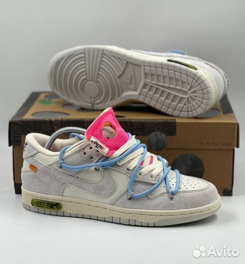 Кроссовки Nike Dunk low off white