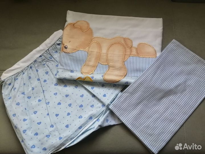 Постельное белье в детскую кроватку