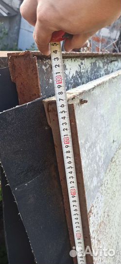 Ворота гаражные бу