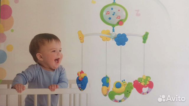 Мобиль новый музыкальный Baby Go на дет. кроватку