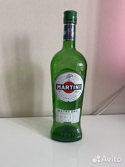 Бутылка от martini