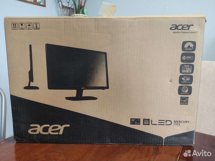 Монитор acer v245hl