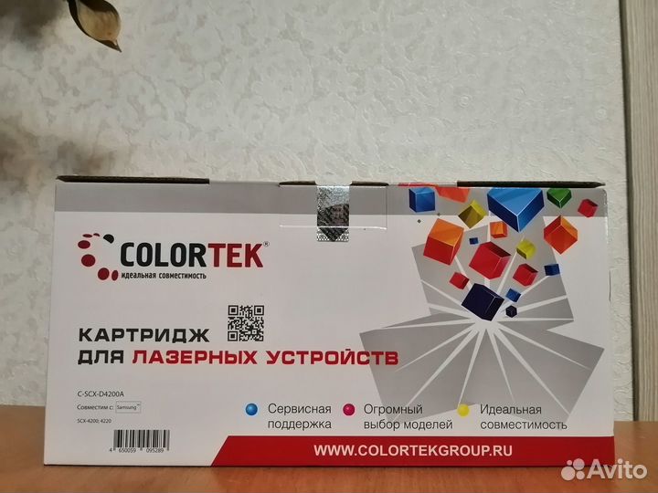 Новый картридж для мфу Samsung SCX.4200А