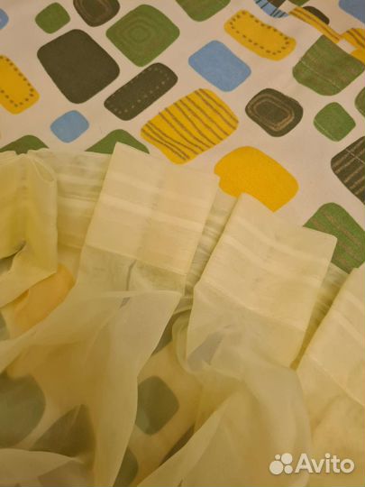 Штора +тюль в детскую