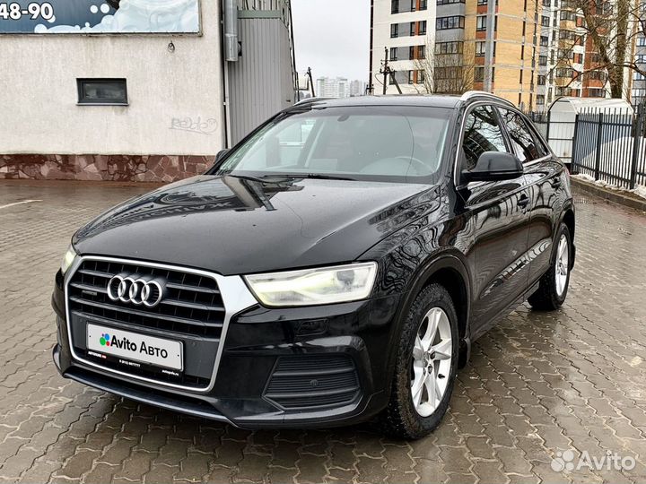 Audi Q3 2.0 AMT, 2017, 158 000 км