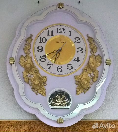 Часы настенные большие ostar, кварцевые