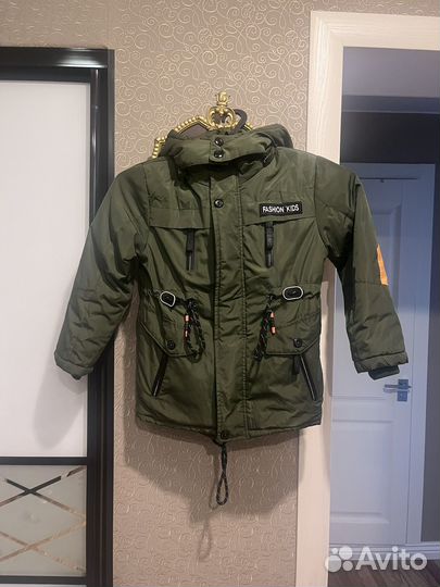 Парка для мальчика 140