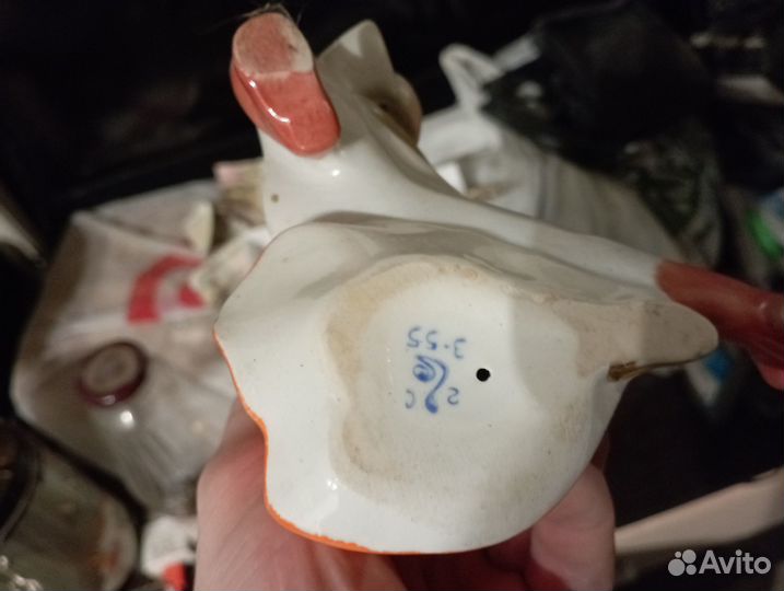 Фарфоровая статуэтка СССР Русский танец