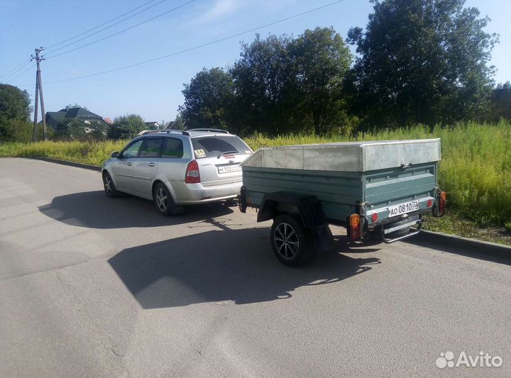 Грузоперевозки на легковом прицепе