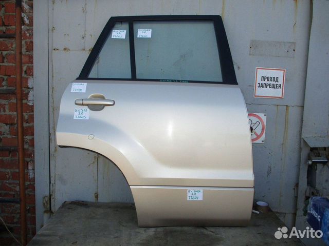 Дверь задняя правая Suzuki Grand Vitara 3