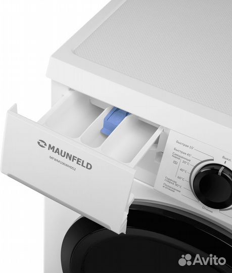 Стиральная машина Maunfeld mfwm106WH052 класс: A+++ загр.фронтальная макс.:6кг белый