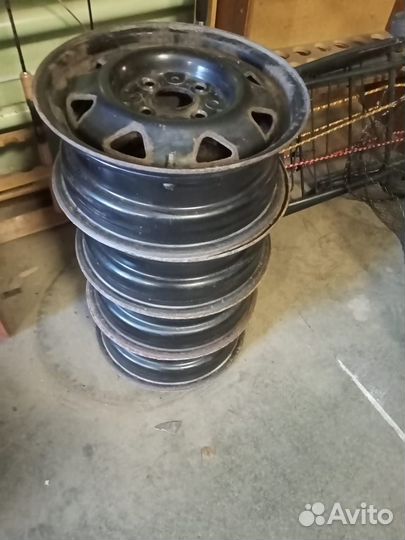 Диски железные R14 от audi