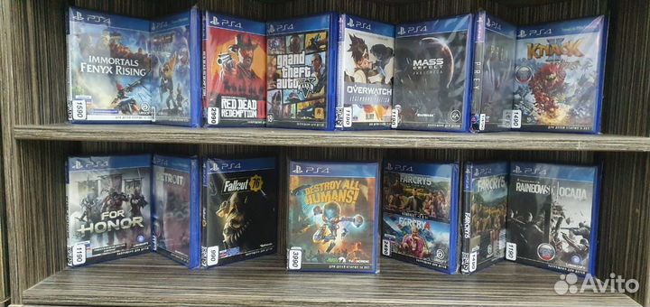 Игры для приставок ps4