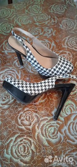 Туфли замш,38р, босоножки 39р