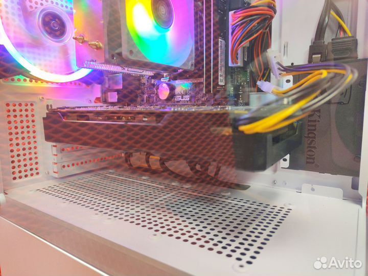 Компьютер для игр 6/12 ядер/RX580 8gb/16gb/512gb
