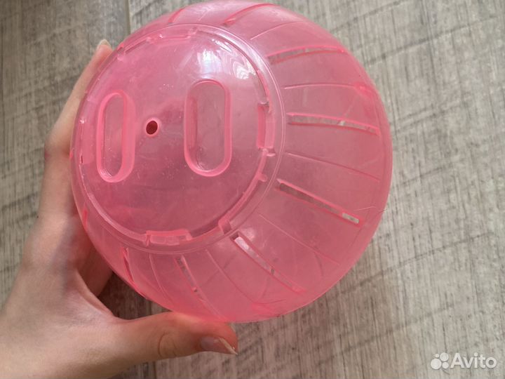 Шар для хомяка + корм и наполнитель в подарок