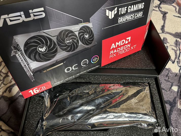 Asus TUF Radeon RX7800XT 16Gb Gaming