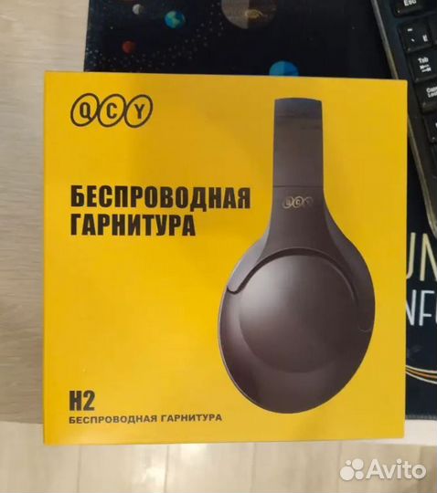 Беспроводные наушники с микрофоном QCY H2 Black