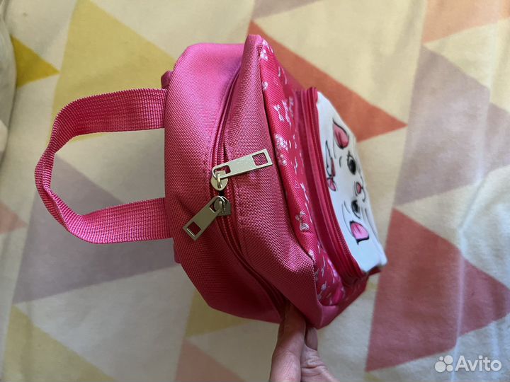 Новый рюкзак детский с котиком