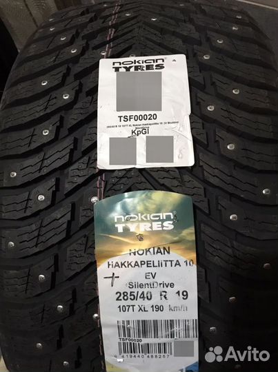 Nokian Tyres Hakkapeliitta 10 EV 285/40 R19 107T