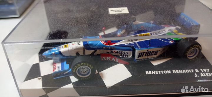 Модели Ф-1 в масштабе 1:43