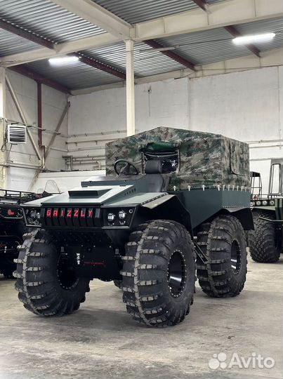 Переломка Grizzly (Снегоход - Болотоход)