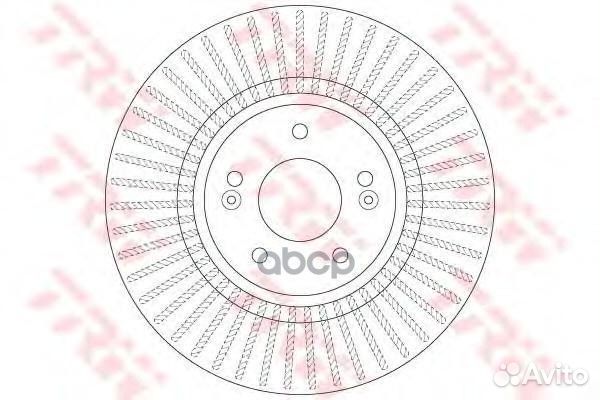 Диск тормозной hyundai santa FE (SM) 05-06/ (CM)