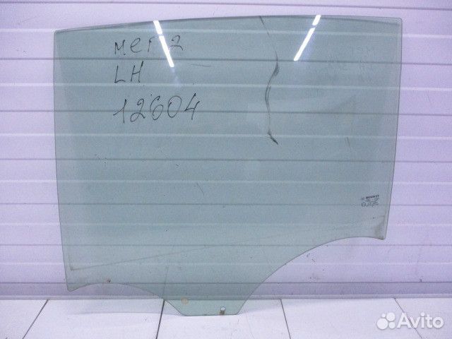 Стекло двери задней левой Renault Megane 2