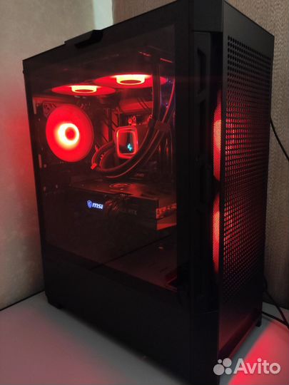 Игровой пк AMD Ryzen 7 7800x3d + RTX 3060 ti