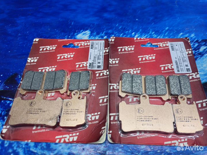 Тормозные колодки TRW передние Honda vfr1200