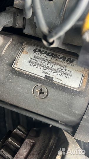 Стартер doosan