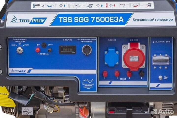 Генератор бензиновый тсс SGG 7500 Е3A 021303