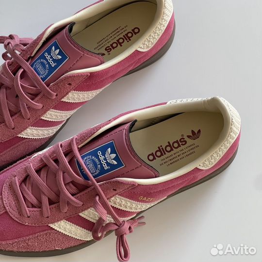 Кроссовки Adidas Gazelle Indoor Pink Cloud White