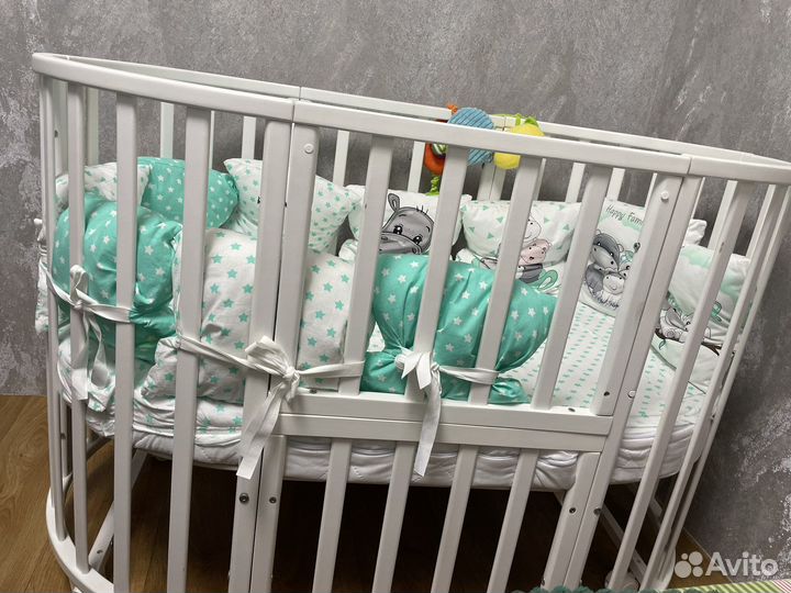 Детская кроватка трансформер бу