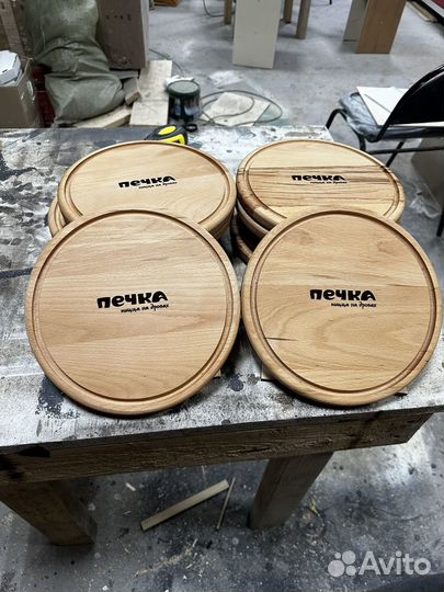 Доска круглая бук