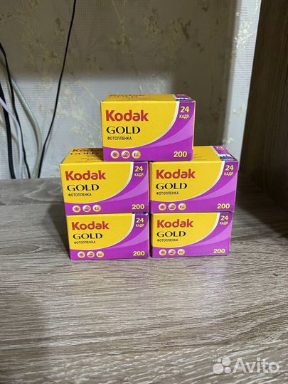 Фотопленка 35мм цветная Kodak Gold
