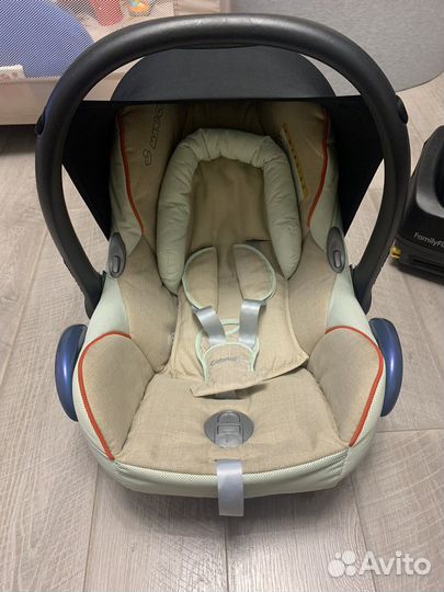 Автолюлька maxi cosi с базой isofix