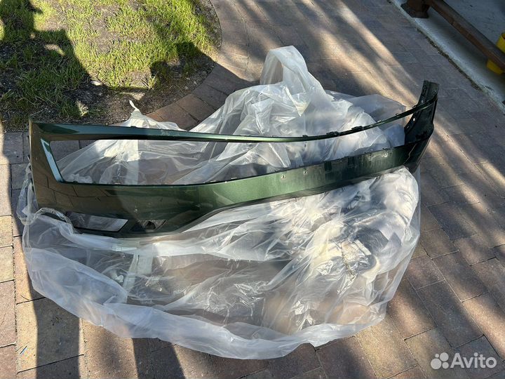 Передний бампер на Skoda Kodiaq 2021 года выпуска