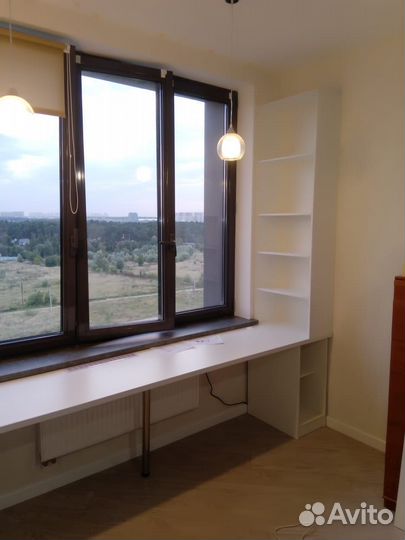 Рабочая зона у окна за 5 дней