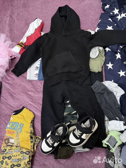 Вещи пакетом на мальчика 80-86