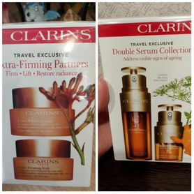 Clarins сыворотки и крема набором