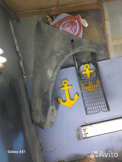 Крыло переднее левое Opel Corsa B