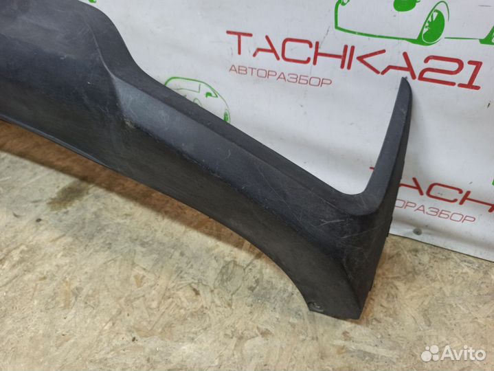 Юбка заднего бампера Hyundai Solaris 2 (2017-2020)