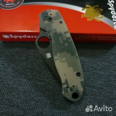 Нож Spyderco para 3 camo