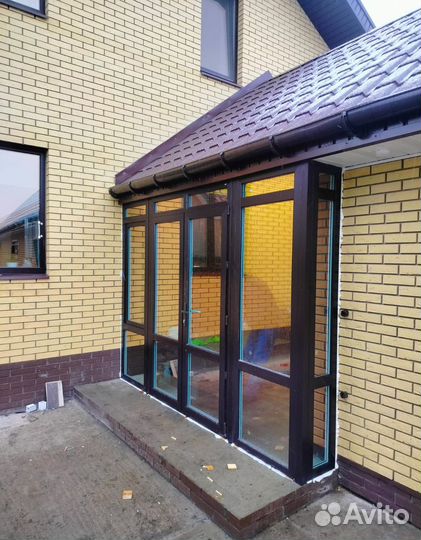 Алюминиевые окна и двери