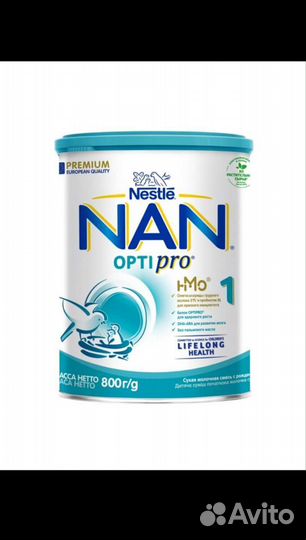 Nan optipro 1, 800 гр