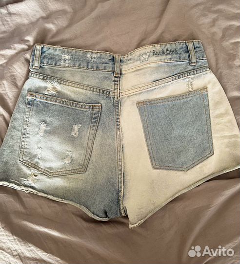 Джинсовые шорты женские pull & bear