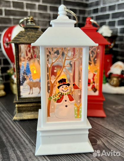 Новогодний фонарь. Сувенир. Подарок. Декор